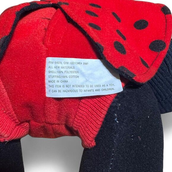 Porcelain Face Ladybug Doll Jointed Arms Collector Whimsical - Picture 6 of 7